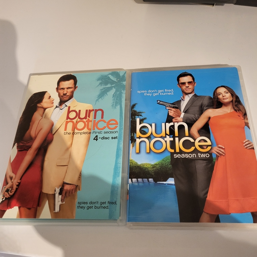 Burn Notice Television Show Season 1 and 2 on DVD